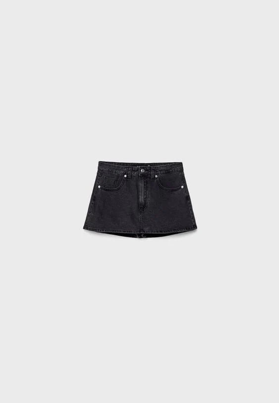 DENIM SKORT