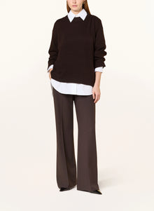Chocolate Brown Knit Jumper