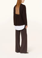Chocolate Brown Knit Jumper