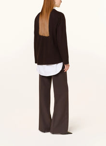 Chocolate Brown Knit Jumper