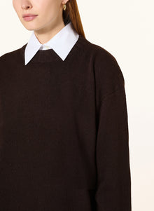 Chocolate Brown Knit Jumper