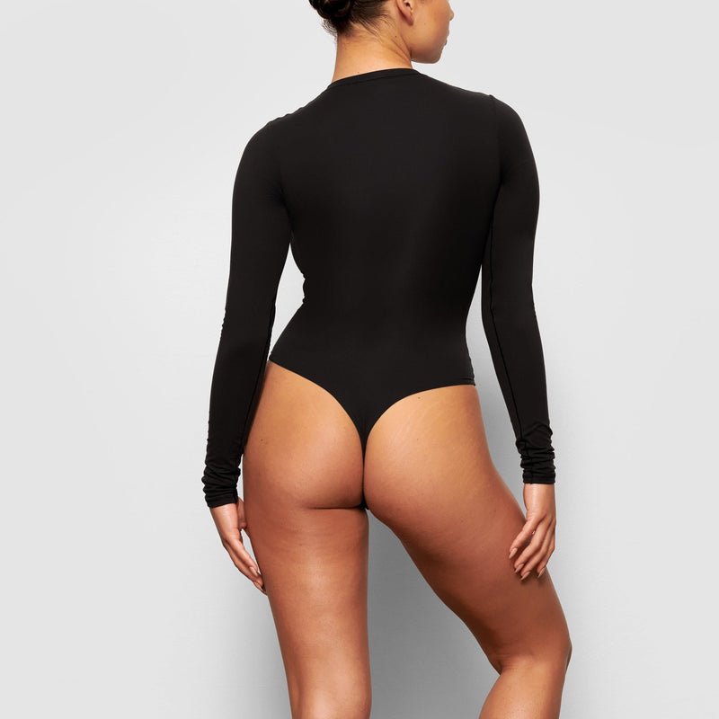 Long Sleeve Crew Neck Bodysuit